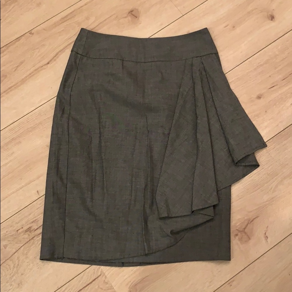 HM pencil skirt with side fabric